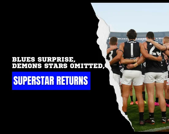 Blues Surprise, Demons Stars Omitted, Superstar Returns