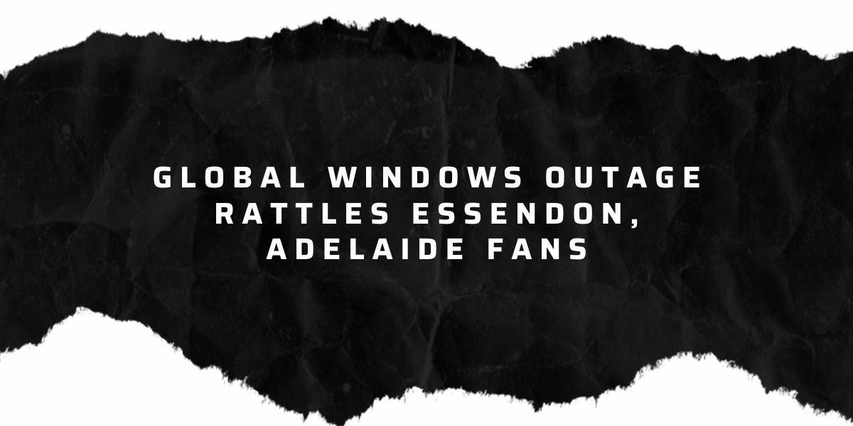 global Windows outage