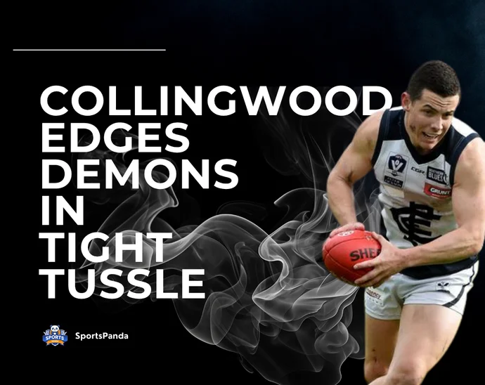 Collingwood Edges Demons In Tight Tussle
